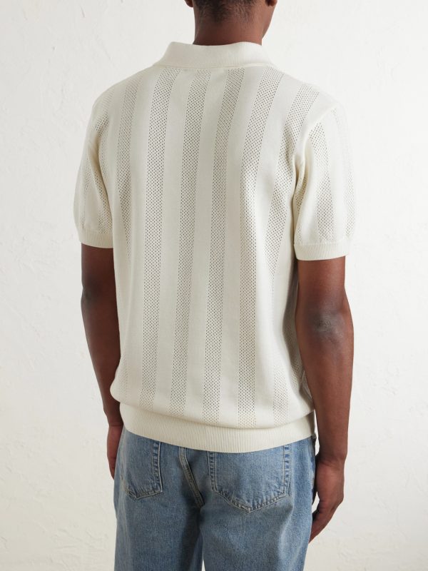 Vidal Cotton Polo Shirt - BK