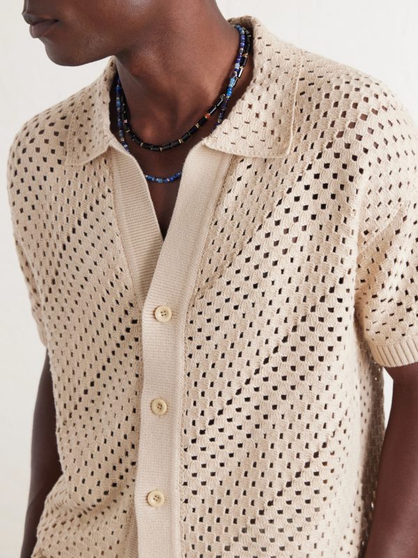 Pinto Crocheted Cotton Shirt - CU Pinto Crocheted Cotton Shirt - CU