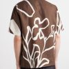 Roberto Floral-Print Linen Shirt - BK Roberto Floral-Print Linen Shirt - BK