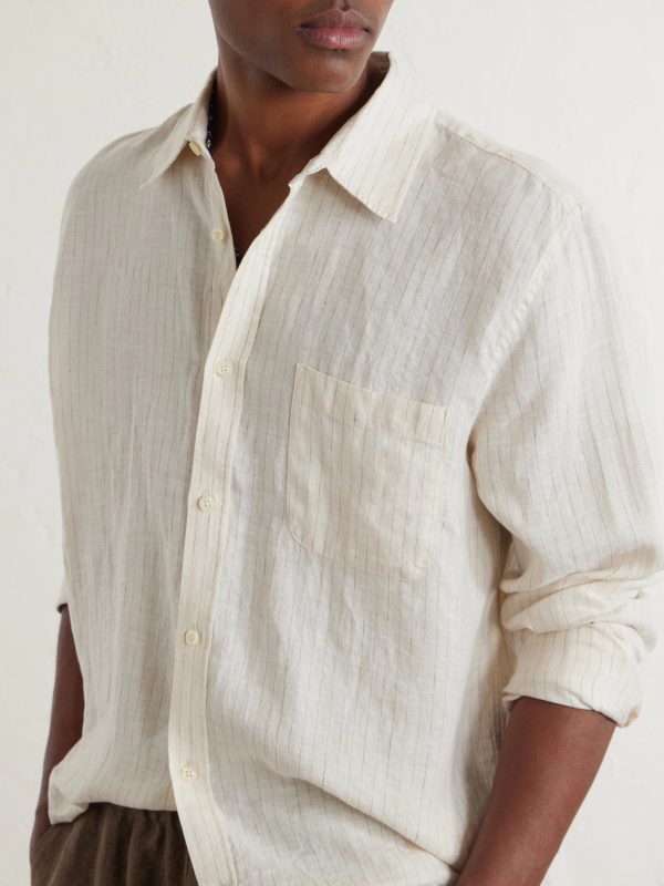 Telles Striped Linen Shirt - CU Telles Striped Linen Shirt - CU