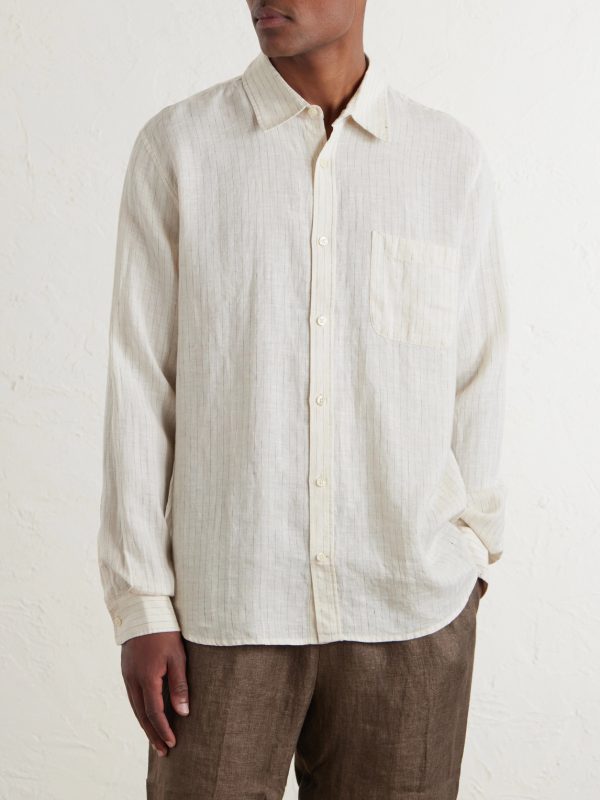 Telles Striped Linen Shirt - FR Telles Striped Linen Shirt - FR