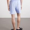 Augusto Terry Cotton and Linen Blend Shorts - BK Augusto Terry Cotton and Linen Blend Shorts - BK