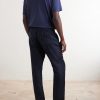 Mendes Straight-Leg Linen and Cotton-Blend Twill Drawstring Trousers - BK Mendes Straight-Leg Linen and Cotton-Blend Twill Drawstring Trousers - BK