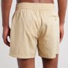 Rio Straight-Leg Linen Blend Swim Short - BK Rio Straight-Leg Linen Blend Swim Short - BK
