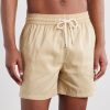 Rio Straight-Leg Linen Blend Swim Short - FR Rio Straight-Leg Linen Blend Swim Short - FR