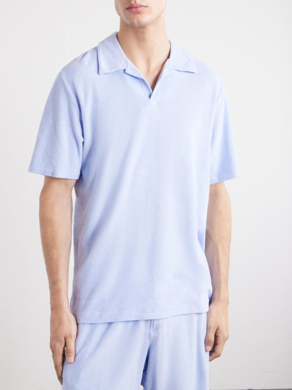 Faustino Terry Cotton Blend Polo Shirts - FR