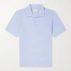 Faustino Terry Cotton Blend Polo Shirts