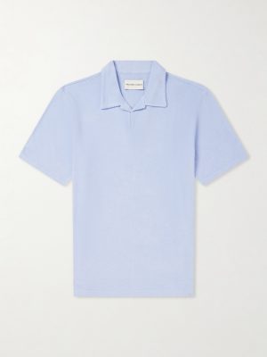 Faustino Terry Cotton Blend Polo Shirts Faustino Terry Cotton Blend Polo Shirts