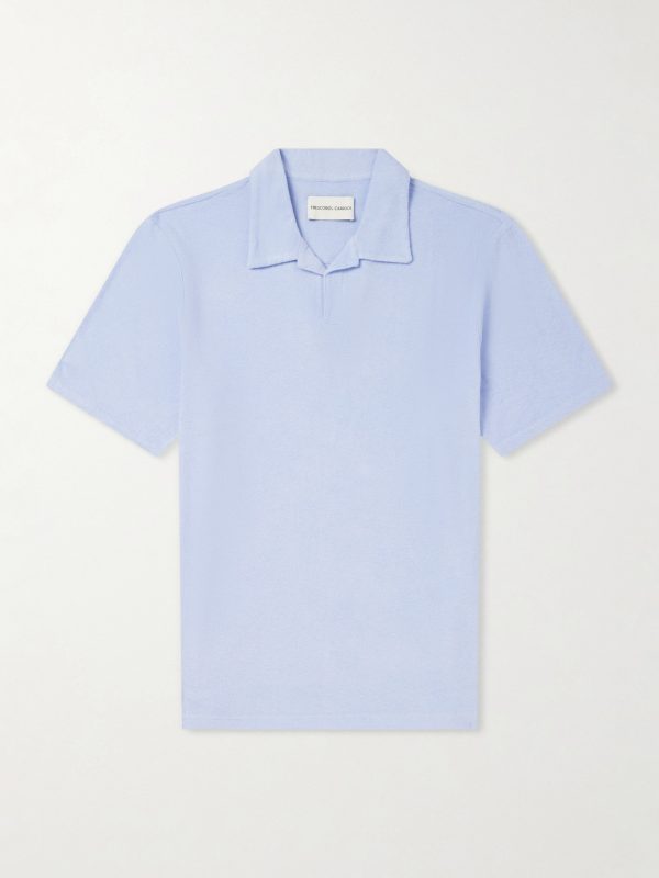 Faustino Terry Cotton Blend Polo Shirts