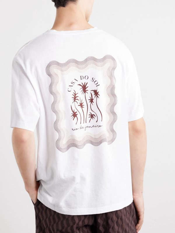 Dinis Printed Cotton-Jersey T-Shirt - BK Dinis Printed Cotton-Jersey T-Shirt - BK