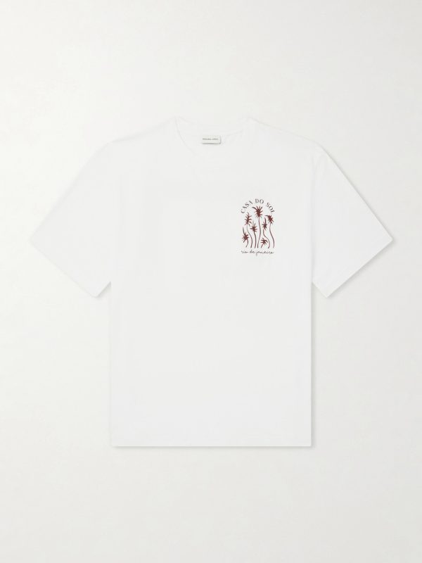 Dinis Printed Cotton-Jersey T-Shirt Dinis Printed Cotton-Jersey T-Shirt