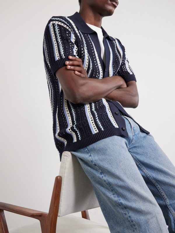 Pinto Crocheted Cotton Shirt - CU Pinto Crocheted Cotton Shirt - CU