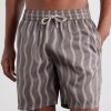 Rio Linen Blend Cabana Wave -Print Swim Short - FR Rio Linen Blend Cabana Wave -Print Swim Short - FR