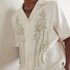 Alves Embroidered Linen Shirt - CU Alves Embroidered Linen Shirt - CU