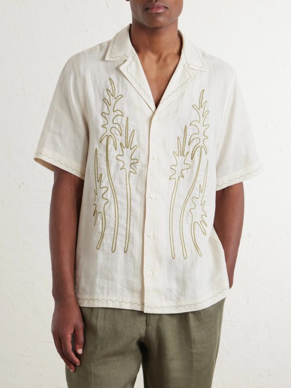 Alves Embroidered Linen Shirt - FR Alves Embroidered Linen Shirt - FR