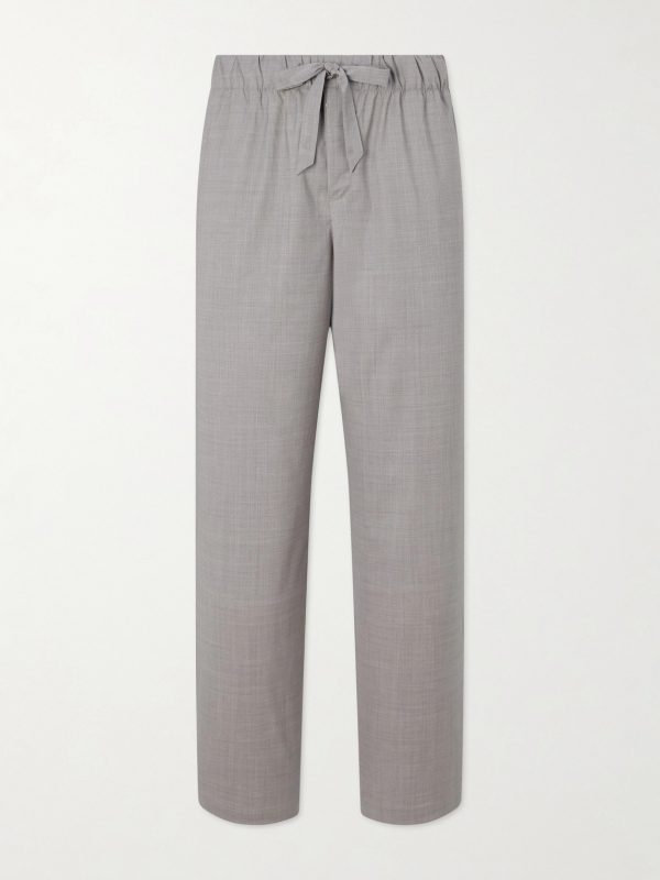 Luan Straight-Leg Wool Drawstring Trousers Luan Straight-Leg Wool Drawstring Trousers