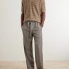 Luan Straight-Leg Wool Drawstring Trousers - OU Luan Straight-Leg Wool Drawstring Trousers - OU