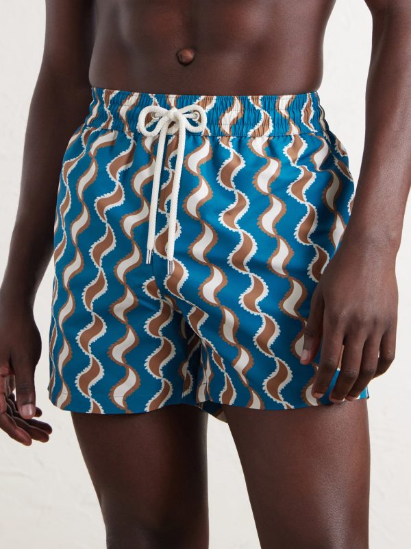 Rio Copa Straight-Leg Printed Swim Shorts - FR Rio Copa Straight-Leg Printed Swim Shorts - FR