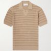 Rino Open-Knit Cotton Polo Shirt Rino Open-Knit Cotton Polo Shirt