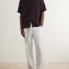 Angelo Camp-Collar Linen Shirt - OU Angelo Camp-Collar Linen Shirt - OU