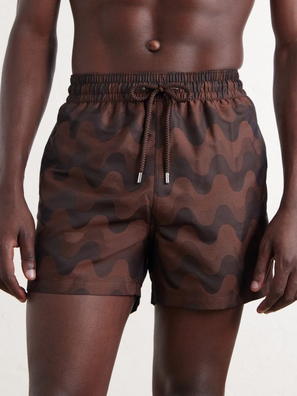 Rio Straight-Leg Printed Jacquard Swim Shorts - FR Rio Straight-Leg Printed Jacquard Swim Shorts - FR