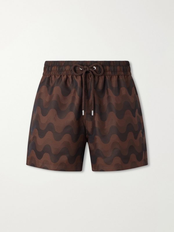 Rio Straight-Leg Printed Jacquard Swim Shorts Rio Straight-Leg Printed Jacquard Swim Shorts