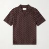 Roberto Terry Cotton and Linen-Blend Jacquard Shirt Roberto Terry Cotton and Linen-Blend Jacquard Shirt
