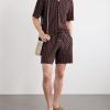 Roberto Terry Cotton and Linen-Blend Jacquard Shirt - OU Roberto Terry Cotton and Linen-Blend Jacquard Shirt - OU