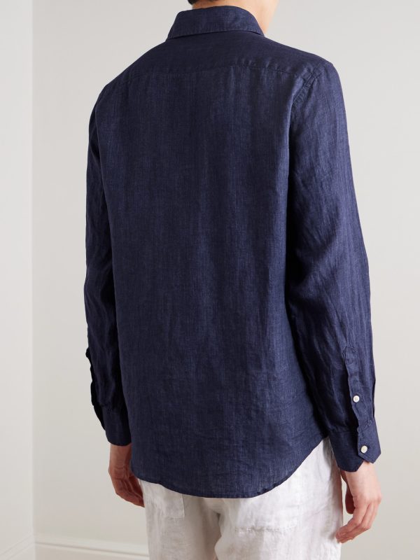 Antonio Linen Shirt - BK Antonio Linen Shirt - BK