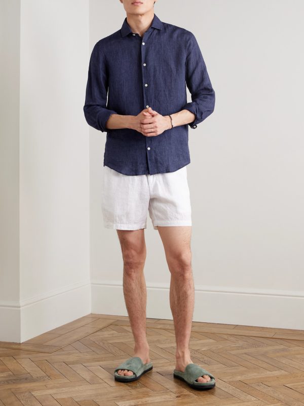 Antonio Linen Shirt - OU Antonio Linen Shirt - OU