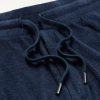 Augusto Straight-Leg Cotton, Lyocell and Linen-Blend Terry Drawstring Shorts - CU