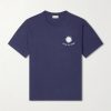 Dinis Clube de Praia Printed Cotton and Linen-Blend Jersey T-Shirt Dinis Clube de Praia Printed Cotton and Linen-Blend Jersey T-Shirt