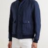 Valstarino Linen Bomber Jacket - FR Valstarino Linen Bomber Jacket - FR
