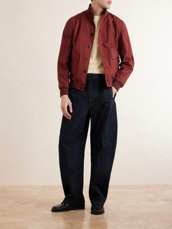 Valstarino Cotton-Blend Bomber Jacket - OU Valstarino Cotton-Blend Bomber Jacket - OU