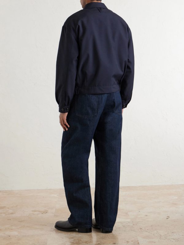 Stan Wool Bomber Jacket - BK Stan Wool Bomber Jacket - BK