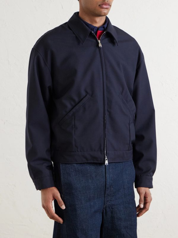 Stan Wool Bomber Jacket - FR Stan Wool Bomber Jacket - FR