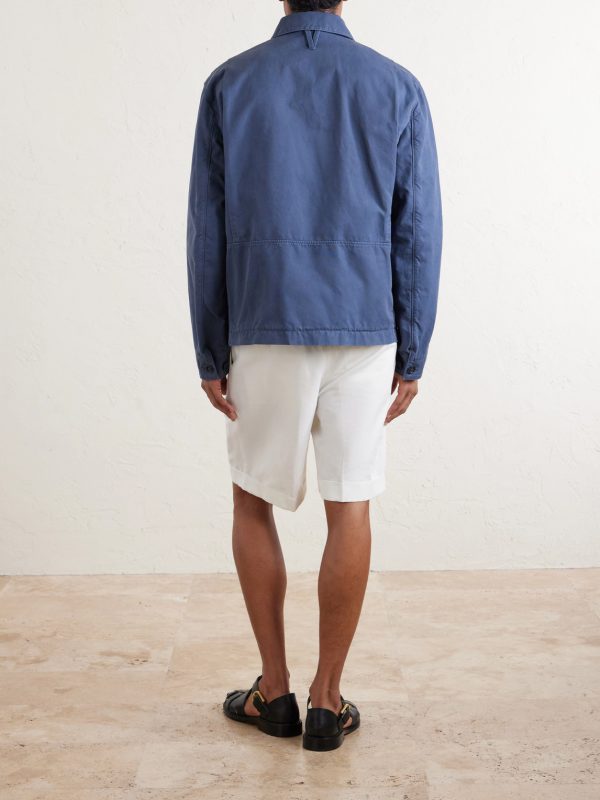 Cotton-Canvas Field Jacket - BK Cotton-Canvas Field Jacket - BK