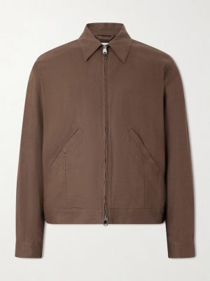 Stan Linen Bomber Jacket Stan Linen Bomber Jacket
