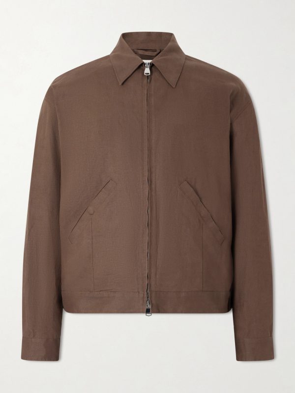 Stan Linen Bomber Jacket Stan Linen Bomber Jacket