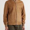 Evans Suede Bomber Jacket - FR