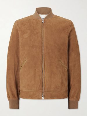 Evans Suede Bomber Jacket Evans Suede Bomber Jacket