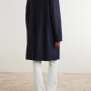 Wool Trench Coat - BK Wool Trench Coat - BK