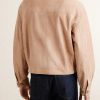 Stan Suede Bomber Jacket - BK Stan Suede Bomber Jacket - BK