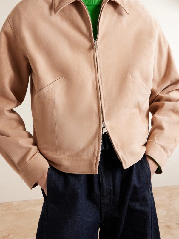 Stan Suede Bomber Jacket - CU Stan Suede Bomber Jacket - CU
