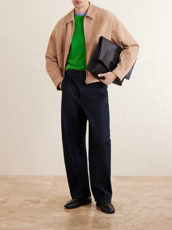Stan Suede Bomber Jacket - OU Stan Suede Bomber Jacket - OU