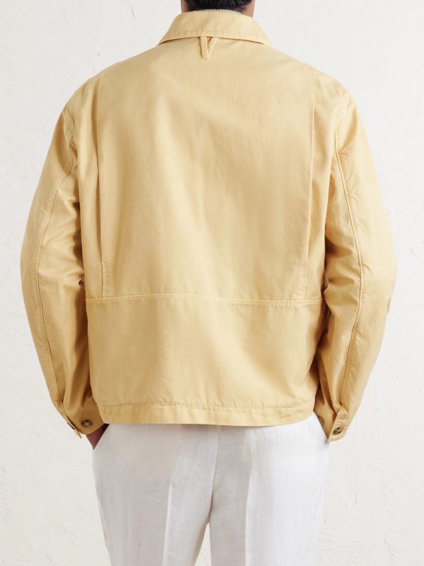 Cotton-Canvas Field Jacket - BK