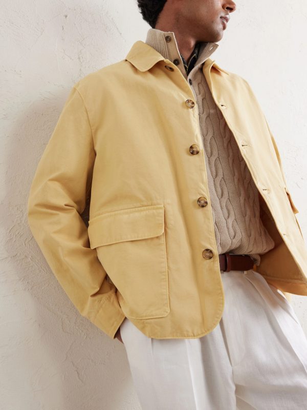 Cotton-Canvas Field Jacket - CU