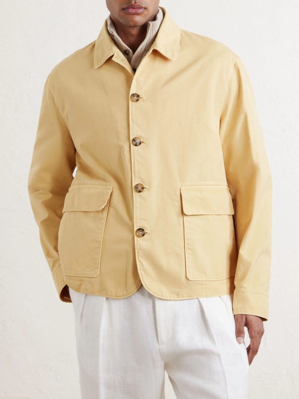 Cotton-Canvas Field Jacket - FR