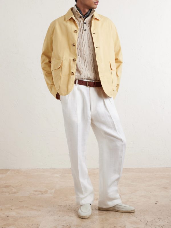 Cotton-Canvas Field Jacket - OU