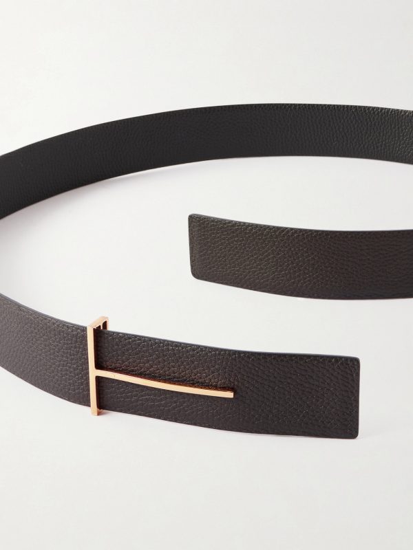 3.8cm Full-Grain Leather Belt - CU 3.8cm Full-Grain Leather Belt - CU